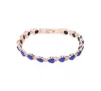 Titanium Steel Magnet Bracelet Women Fashionable Exquisite Magnetic Therapy Bracelet Gift for SlimmingBlue