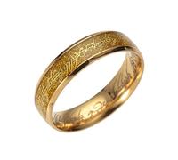 Titanium Steel One Ring of Power Ring for Men Women Color de acero inoxidable Joya de joyas de anillo