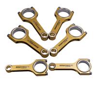 Titanizing Bielas for BMW 328 528i E36 E46 M52B28 Racing Connecting Rods 135mm