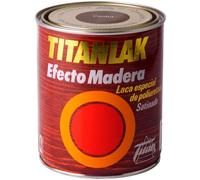 Titanlak Esmalte Efecto Madera Satinado Nogal 750 ml
