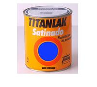 Titanlak Esmalte Laca sintética Satinado Azul Luminoso 750 ml