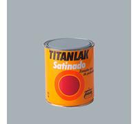 Titanlak Esmalte Laca sintética Satinado Gris Perla 750 ml