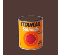 Titanlak Esmalte Laca sintética Satinado Marrón 750 ml