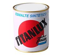 ESMALTE SINTÉTICO BRILLANTE BLANCO DECORACIÓN 125ml TITANLUX 001566D19