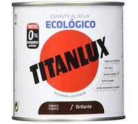 Titanlux Ecológico Esmalte al agua mulisuperficie Brillante Tabaco 250 ml