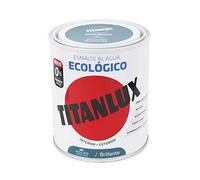 Titanlux Ecológico Esmalte al agua mulisuperficie Brillante Verde Jade 750ml