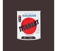 Titanlux Ecológico Esmalte al agua mulisuperficie Mate Tabaco 250 ml