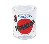 Titanlux Ecológico Esmalte al agua mulisuperficie Satinado Gris Perla 250 ml