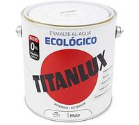 Titanlux - Esmalte eco, Mate blanco, 2,5L (ref. 02T056625)