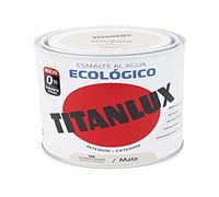 Titanlux - Esmalte eco, Mate blanco piedra, 750ML (ref. 02T052534)