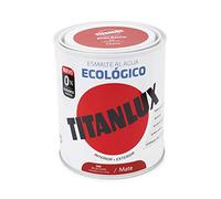 Titanlux - Esmalte eco, Mate rojo, 750ML (ref. 02T056534)
