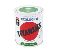 Titanlux - Esmalte eco, Mate verde perla, PR.750ML (ref. 02T051634)