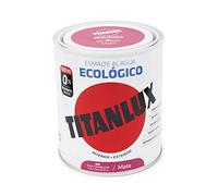 Titanlux Ecológico Esmalte al agua mulisuperficie Mate Rosa Frambuesa 750ml