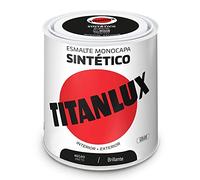 Titanlux Esmalte Sintético Brillante Negro 250 ml