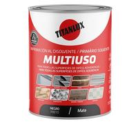 TITANLUX Imprimación Multiuso al Disolvente Negro 0,75L