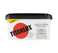 Titanlux - Pintura Plástica Cobertura Total Cubeta 4L (1030 Blanco Aura)