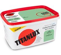 Titanlux Titan Pintura Plástica Covertura Total 4L Gama de Colores (1020 Verde Aqua)