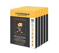 TitanShield Funda protectora Pop! de 0,5 mm compatible con Funko - Pop! de 10 cm Figuras de vinilo (100 unidades)