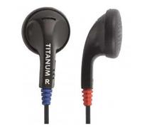 TITANUM TH102 Auricular Intraaural Dentro de oído Negro - Auriculares (Intraaural, Dentro de oído, Alámbrico, Negro)