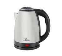 Titanum tkk102x electric kettle 1.8L 1800W stainless steel with auto shut-off and fast boiling features, ideal for water heating at home or on the go.