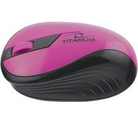 TITANUM TM114P Rainbow - Ratã“N Ã“Ptico INALÁMBRICO 3D 2.4 GHz 1000 dpi 3D Rosa