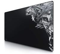 TITANWOLF - Alfombrilla de Ratón de Gran Tamaño 1200x600mm - Mouse Pad Gaming XXXL - para Precisión y Velocidad en Juegos - Antideslizante - Superficie de Tejido - para Ratón y Teclado