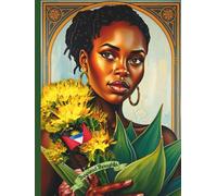 TITAS PAPER Beautiful Antigua & Barbuda Woman with Agave Karatto Flower & Flag, Dot Grid Journal