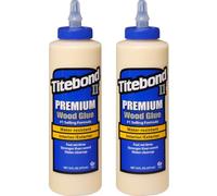 Titebond II Premium - Pegamento para madera (2 unidades, 473 ml, resistente a la intemperie, para interiores y exteriores)