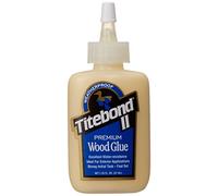 Titebond II Premium - Pegamento para madera resistente al agua para uso profesional, tamaño: 37 ml, 1 unidad, 500-1