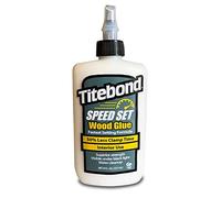 Titebond Pegamento para madera 4363 Speed Set Wood Glue 237 ml para uso en interiores