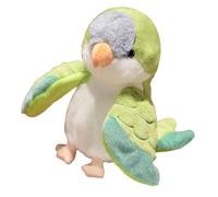 Títere de la Mano de Loro - títere de pájaros de Lujo Colorido para niños y Adultos | móvil y alas | Ideal para Contar Historias, Juegos educativos y espectáculos de títeres | Tela Suave y durade