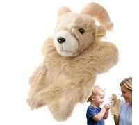 Títere De Mano, Animales De Peluche para Juegos Educativos, Juguetes Didácticos con Cabra De Peluche para Actividades Preescolares Y Cuentos Creativos