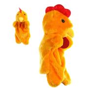 Títere de mano de pollo Títeres de Mano de Animales de Peluche, Juguete de