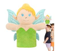 Títere De Mano En Felpa Suave | Linda Muñeca Títere para Cuentos De Hadas Y Despertar Cultural | Juguete Educativo para Casa, Escuela, Clase De Guardería Y Teatro De Animación