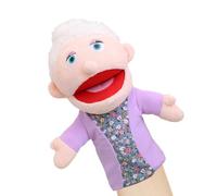 Títere de peluche familiar, títere para familias en edad preescolar | Espectáculos Teatrales Títeres | Marioneta interactiva para jugar falsa, marioneta de peluche narrativa con mobi