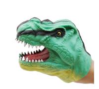 Títere de tiburón, marionetas de animales, Títeres de mano juguete dinosaurio tiburón realista de dibujos animados, Juguete de mano con cabeza de animal en suave, juguetes de baño de playa para p