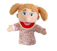 Títere suave para narración de historias: textura suave, brazos flexibles | Juguete de rol de esquís familiares para niños, muñecas mayores de la vida real para actividades de cuidado de niños, títere