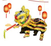 Títere tradicional chino | Cultural Puppet String Lion Dance | Diseño artístico de juguetes culturales para festivales de clase escolar para espectáculos de teatro locales reuniones de arte, ML