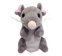 Títeres con dedos de animales,Marionetas de dedos | Juguetes interactivos Ratón de peluche para, animales que cuentan historias, títeres lindos