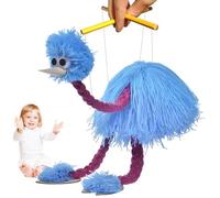 Títeres De Cuerda - Marioneta De Avestruz, Juguete De Marionetas Hechas A Mano | Inmediation Animal Puppet Para Niños Juega Familiar Muestra De Teatro Eventos De Entretenimiento De Cumpleaños, Actuaci
