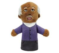 Títeres de dedo de historia,Títeres con dedos de peluche - Dibujos animados negros que cuentan una historia de títeres de dedos - La gente negra de dibujos animados que cuenta la