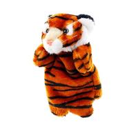 Títeres De Dedo Tigre - 3 Pulgadas Peluche Suave, Juguete De Mano Animal, Diseño De Dibujos Animados | Muñeca Tigre para Adultos, Dedo Cuento De Fees Juego De Role & Educación Objeto Muñeca