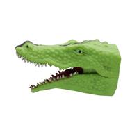Títeres de Mano de Animales, Títeres de , Juguete de Mano Animal de Dibujos Animados Reales, Juguete de Cabeza de Animal de Goma Flexible, Juguetes de Baño de Playa y Piscina para Regalos