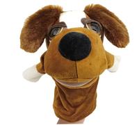 Títeres de Mano para niños Adultos 10.6 Pulgadas Suave y Suave títere de Mano con Boca móvil y Grandes Ojos títeres para Perros narradores Lindos para enseñar, de Regalos de cumpleaños preesc