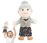 Títeres de Mano para niños | nº11.8 en Accesorios para Teatro de Marionetas,Artesanías de Marionetas de niña de Peluche sin Olor, espectáculo de Familiares, Juguetes Seguros para Las Manos