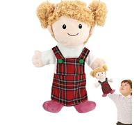 Títeres de Mano para niños | nº11.8 en Accesorios para Teatro de Marionetas,La marioneta de la Familia de la Felpa Agradable a la Piel Juega la Fuerte sin Olor de la Mano para la cabecera