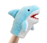 Títeres de mano para tiburón de peluche con móvil para contar historias y animación, marioneta de peluche | para casa escuela aula sala de juegos guardería