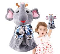 Títeres de Mano, títeres de Mano de Animales,Animal Hand Puppet con Sonidos y acción de Boxeo | Toy Plush Plush Releged Educational Play Storytelling para niños niños pequeños