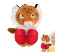 Títeres Educativos Emocionales: Títeres Para Niños, Títeres De Mano De Animales, Juguete De Felpa Interactivo | Títeres De Boxeo De Mano, Títere De Animales De Brazo Retráctil Para Niños De Más De 3 A