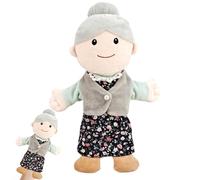 Títeres Familiares para niños - nº11.8 en Accesorios para Teatro de Marionetas | La marioneta de la Familia de la Felpa Agradable a la Piel Juega la Fuerte sin Olor de la Mano para la cabecera